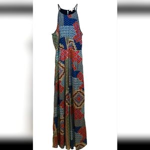 Skies are Blue Maxi Dress H644